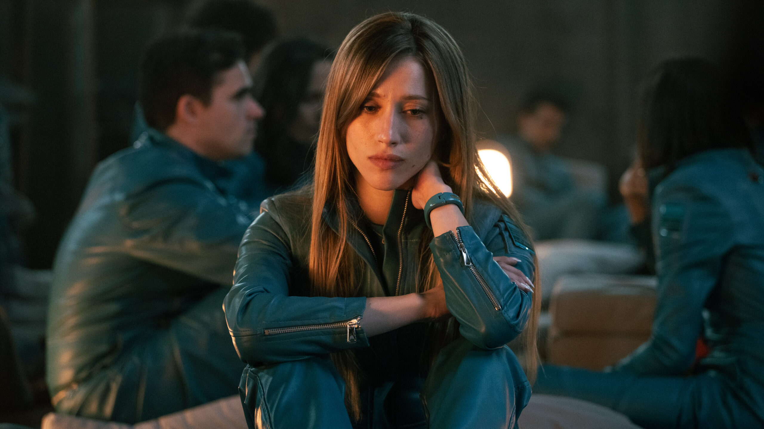 ATOMIC MONKEYS. Agustina Bissio as Mimi in episode 02 of ATOMIC MONKEYS. Cr. Carla Oset/NETFLIX © 2024